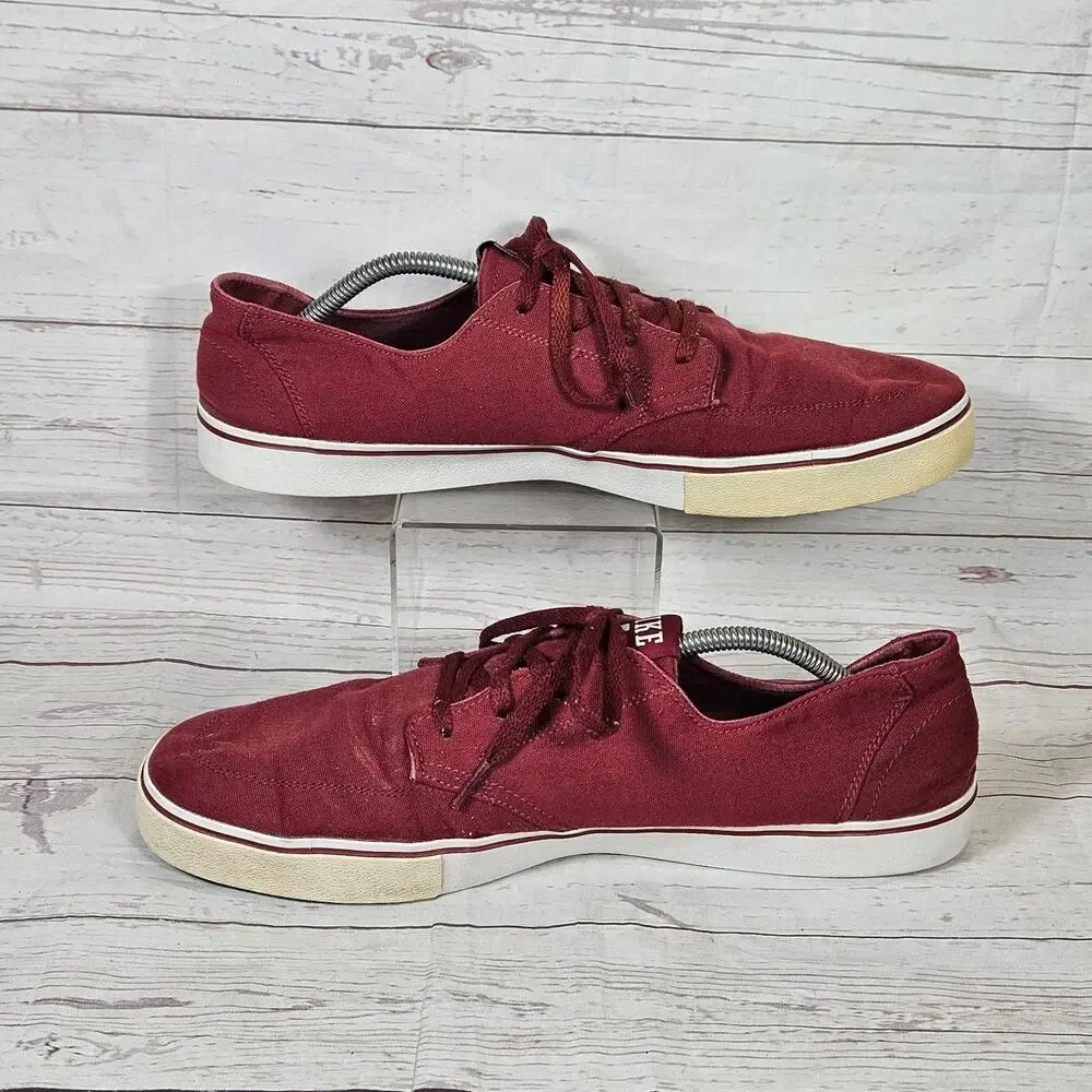 Nike 6.0 Braata LR Shoes Mens Size 13 Red Low Top Skateboarding 458697-610